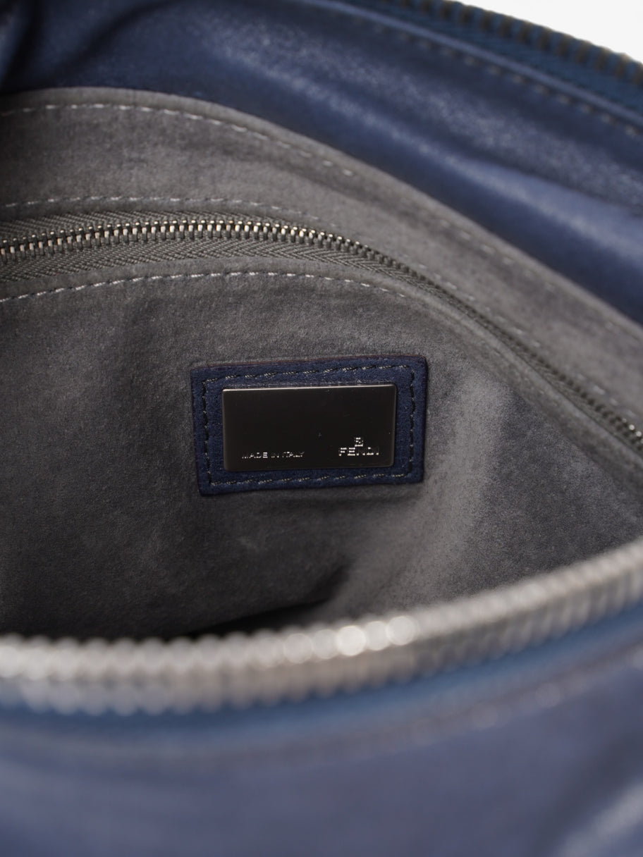 Shoulder Bag Midnight Blue Leather Image 8