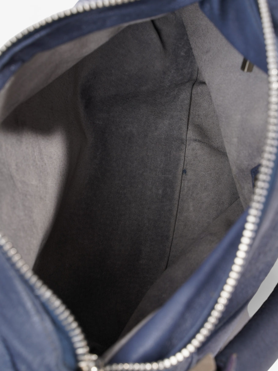 Shoulder Bag Midnight Blue Leather Image 9