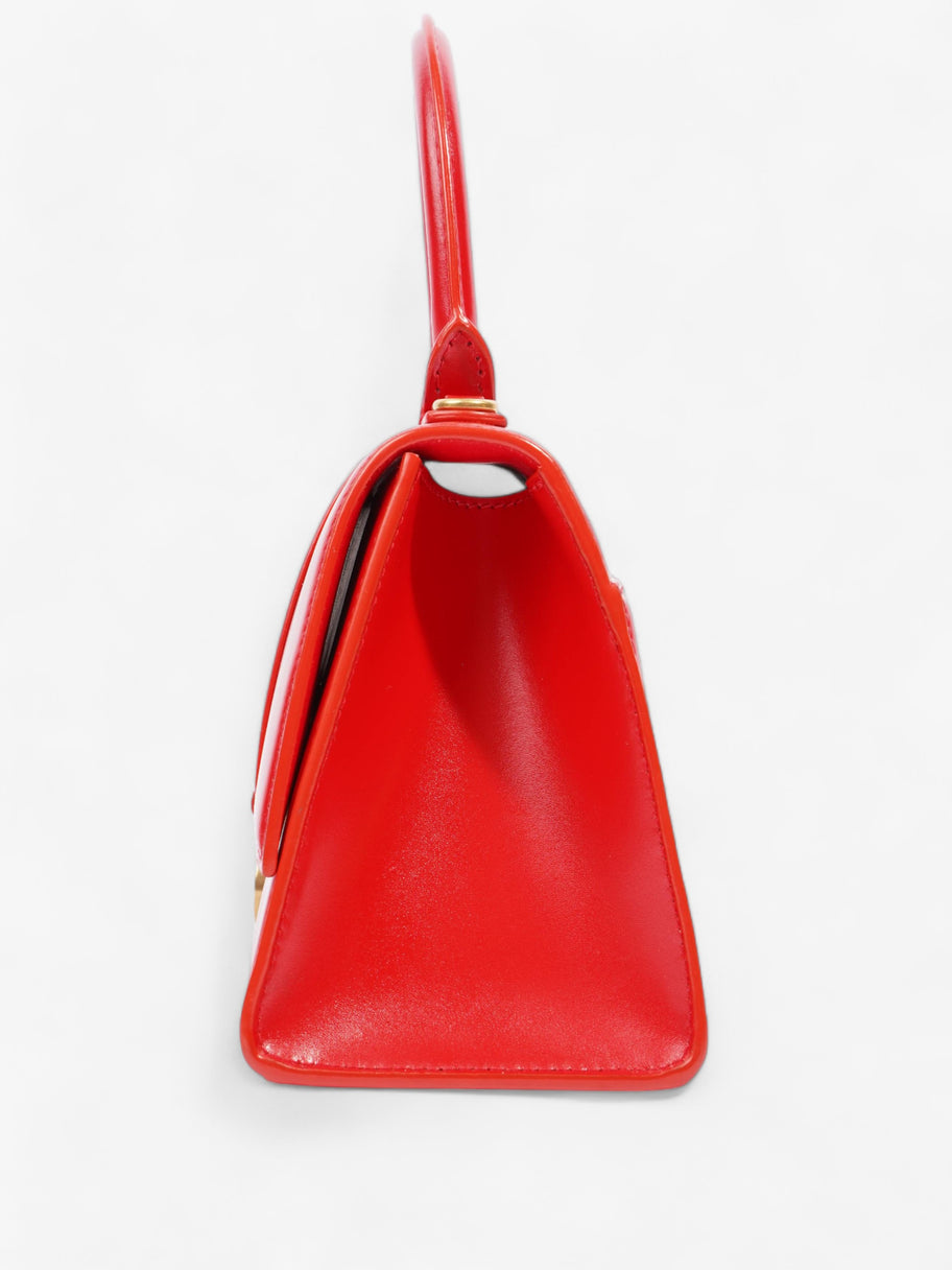 Hourglass Red Calfskin Leather Small Image 4