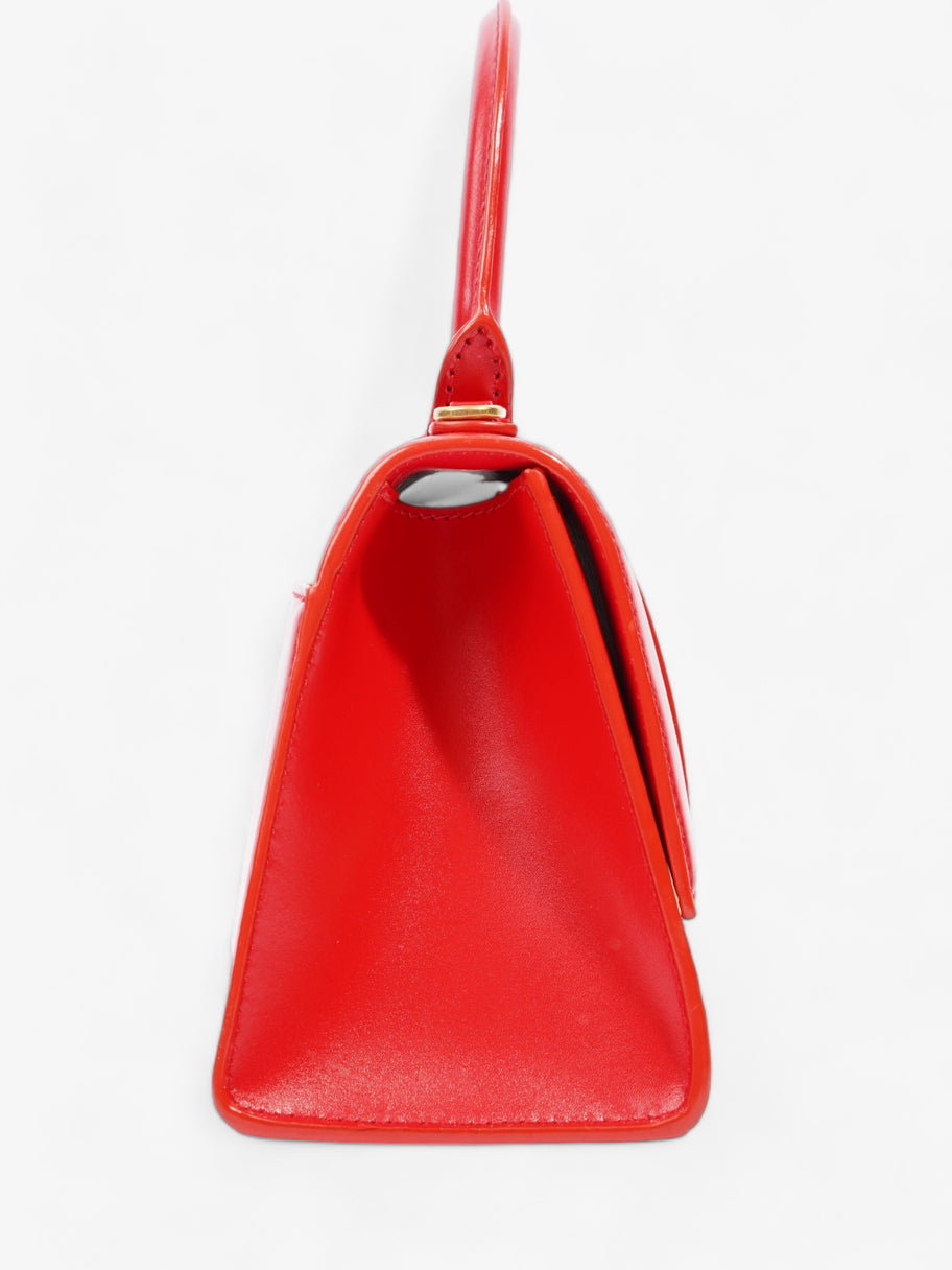 Hourglass Red Calfskin Leather Small Image 6