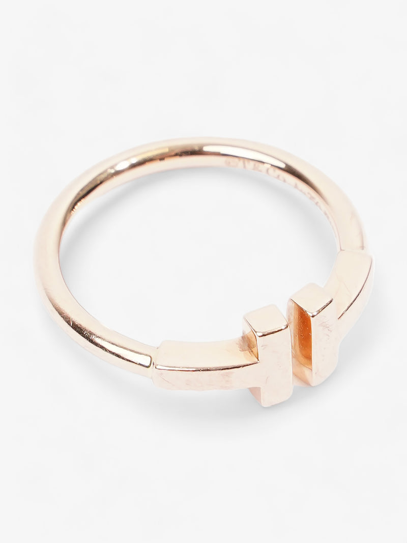  T Wire 18K Gold Ring Gold Rose Gold 48mm