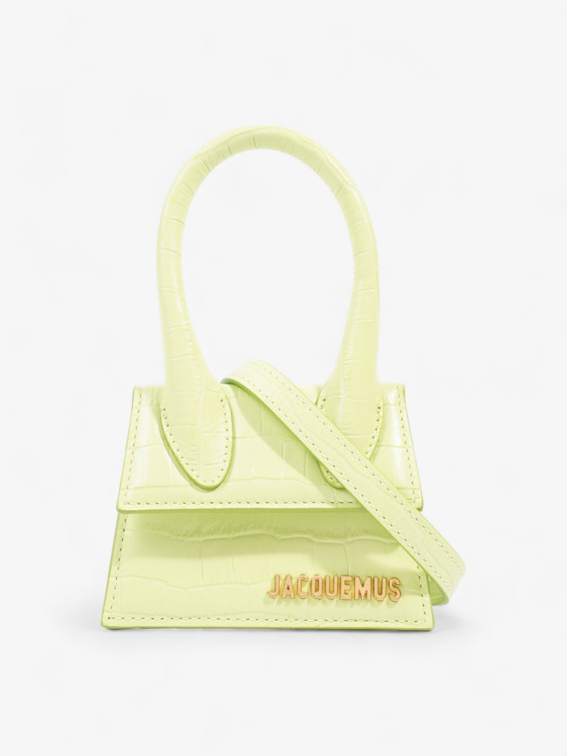  Le Chiquito  Light Green Embossed Leather