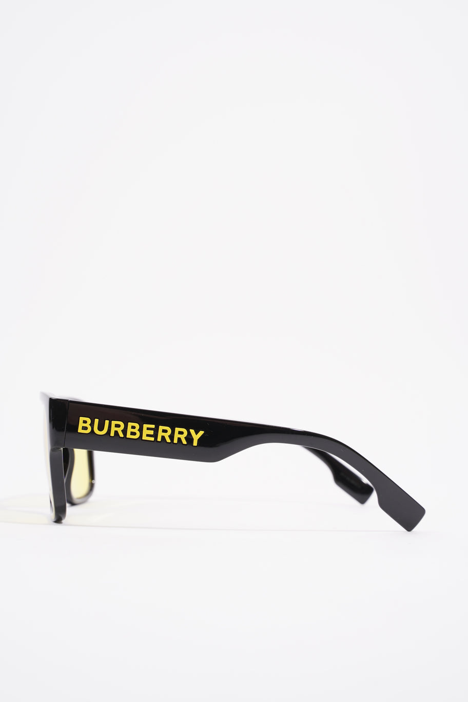 Knight Square Tinted Sunglasses Black / Yellow Acetate 145mm Image 3
