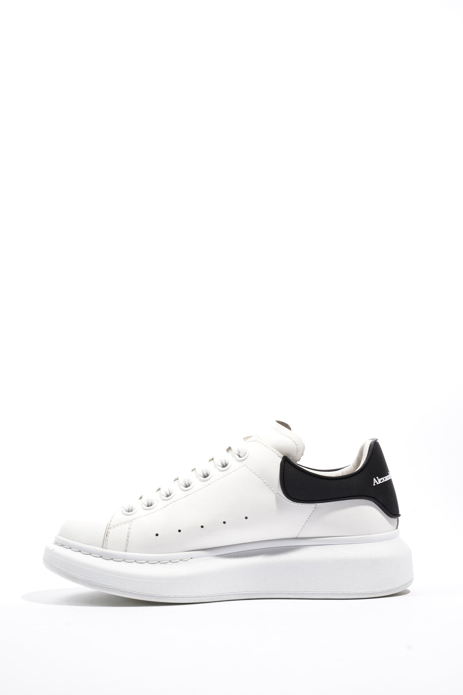 Oversized Sneaker White / Black Tab Leather EU 38 UK 5 Image 3