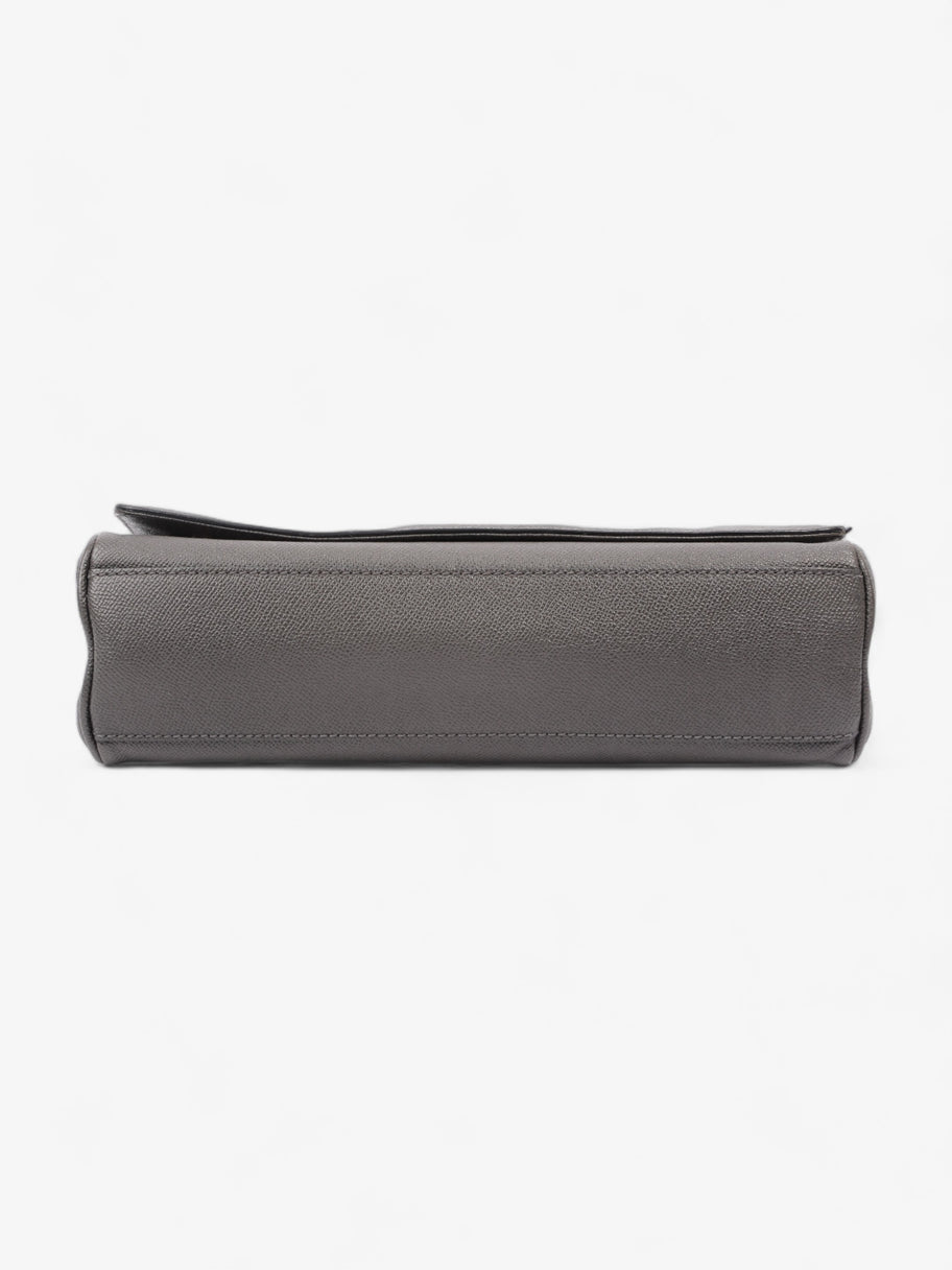 Sicily Top Handle Grey Leather Image 4