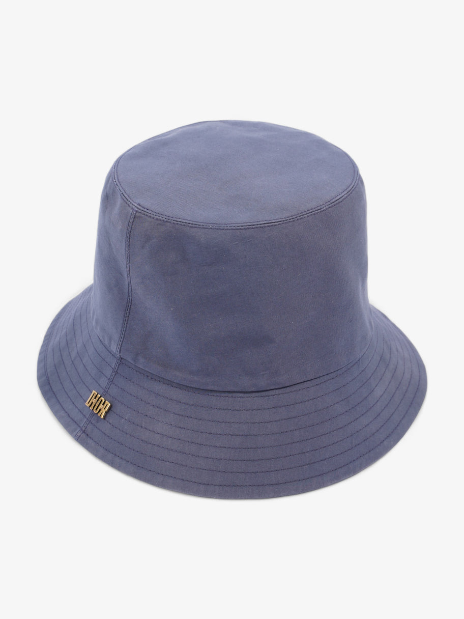 Reversible Bucket Hat Navy Polyester 56 Image 3