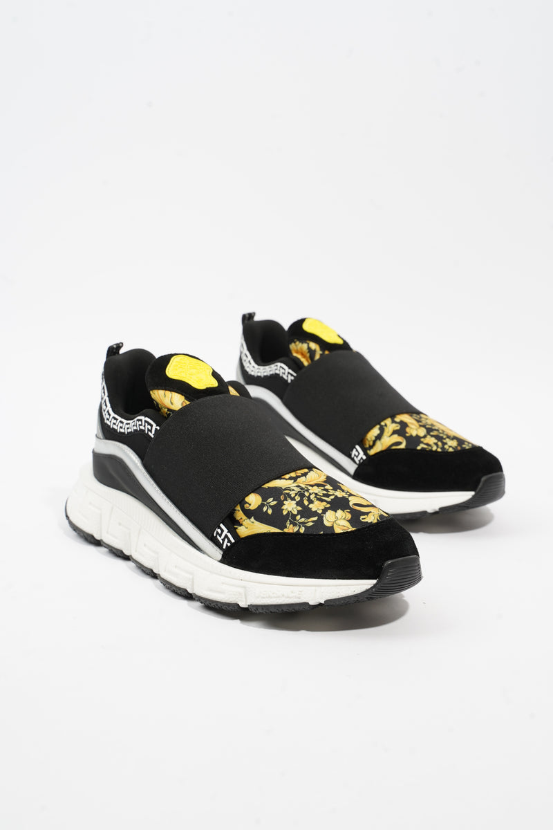  Trigreca Sneakers Black / Yellow Fabric EU 36 UK 3