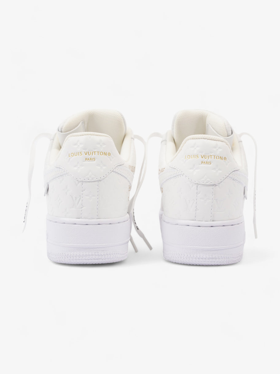 Air Force 1 Low By Virgil Abloh White Embossed Leather EU 43 UK 9 Image 6