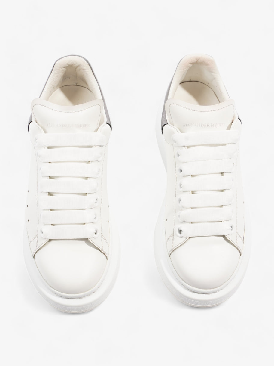 Oversized Sneakers White / Silver Leather EU 36 UK 3 Image 8
