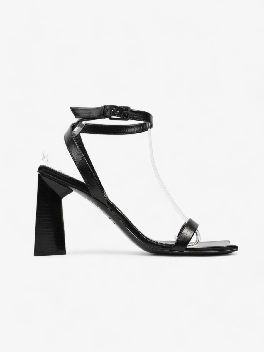 Balenciaga Moon Sandal 90 Black Leather EU 38.5 UK 5.5 Luxe