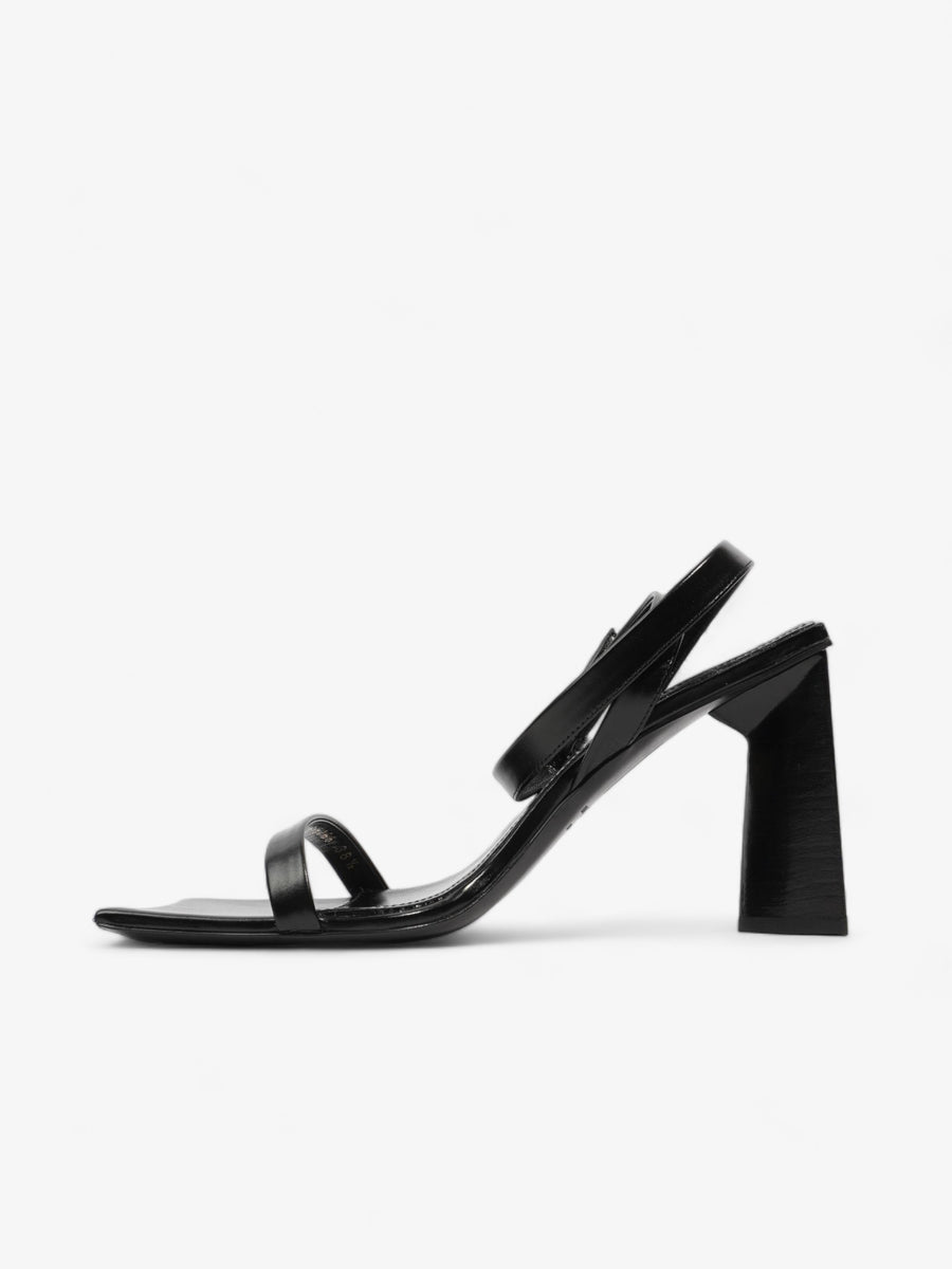 Balenciaga Moon Sandal 90 Black Leather EU 38.5 UK 5.5 Luxe