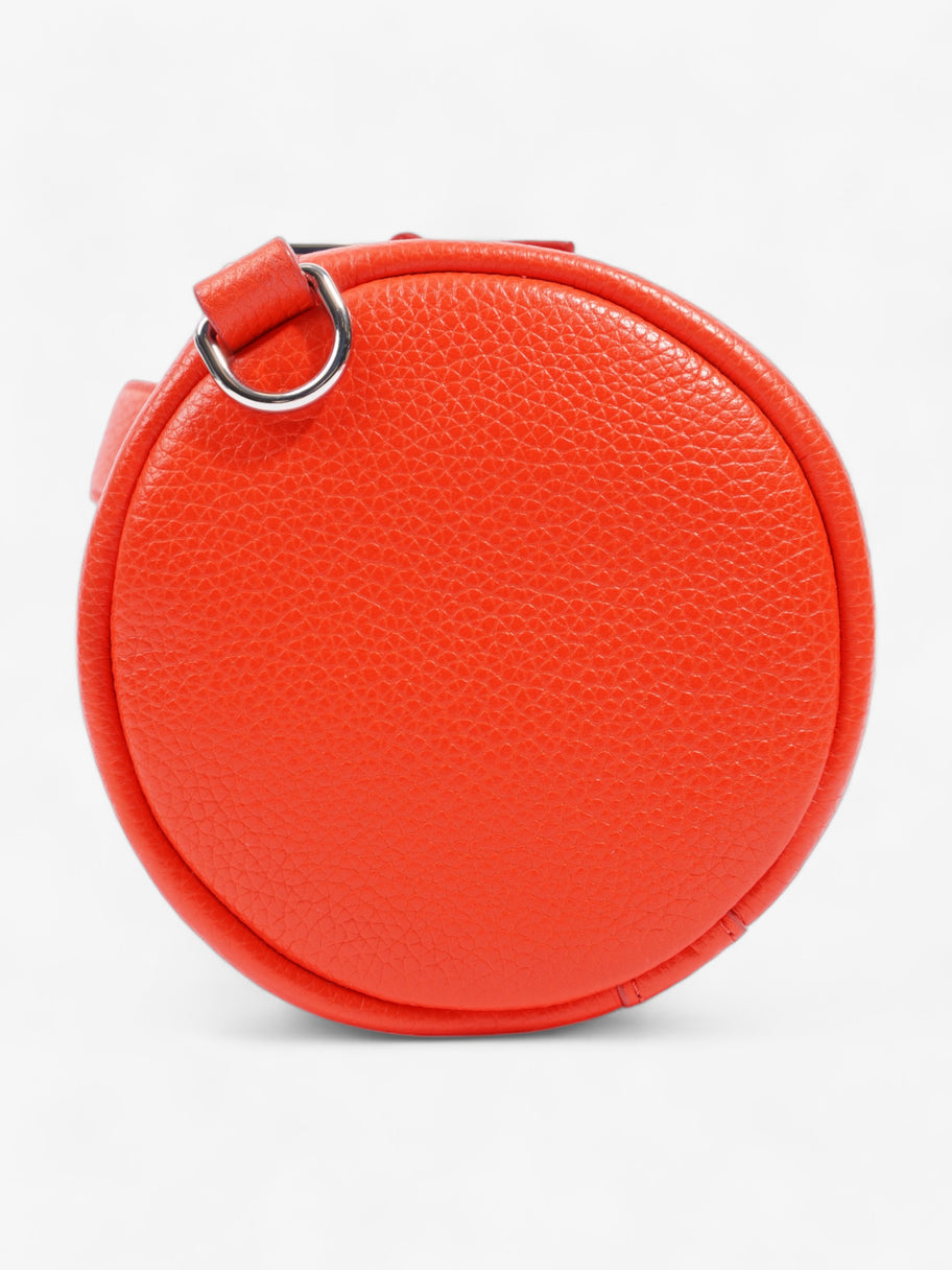 The Duffle Electric Orange Grained Leather Image 5