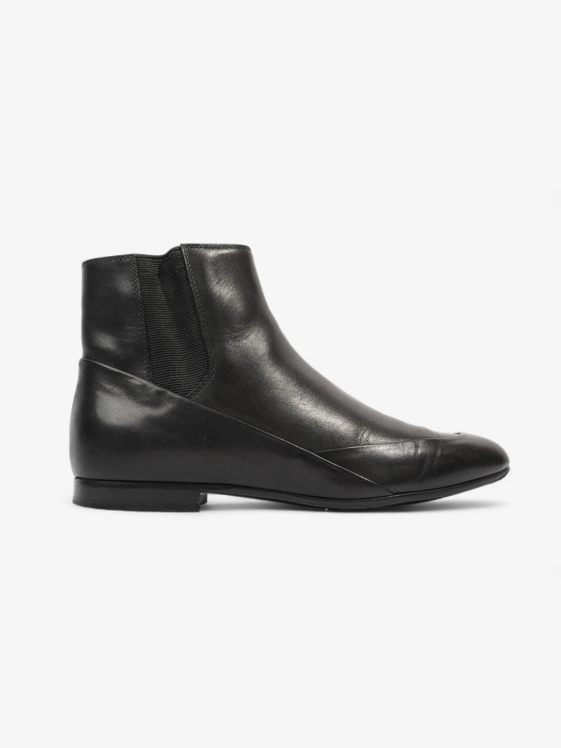  Ankle Boot Black Leather EU 36.5 UK 3.5