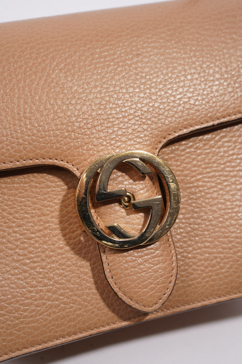 Gucci Authenticated Interlocking Leather Handbag