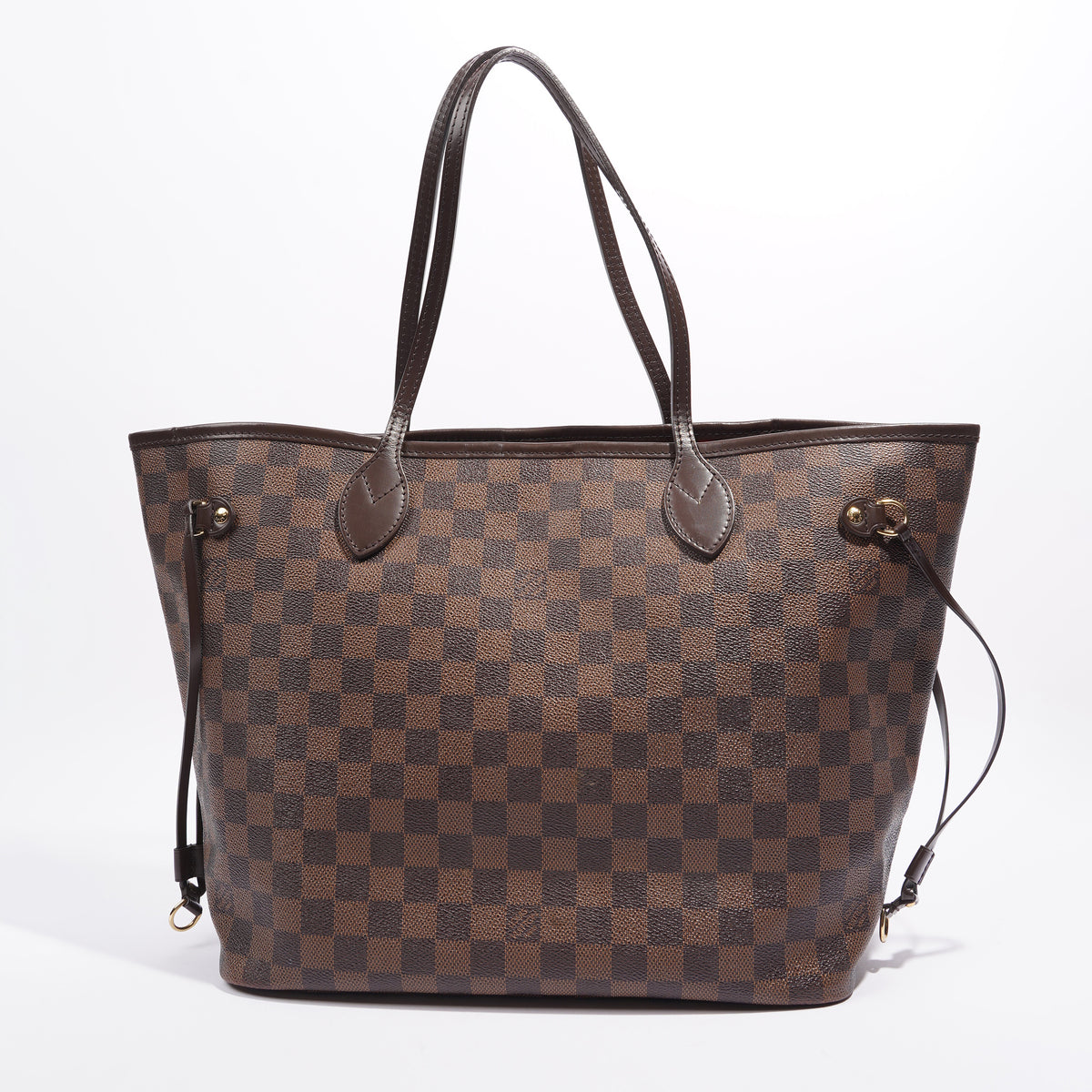 Louis Vuitton Womens Neverfull Bag Damier Ebene Canvas PM – Luxe Collective