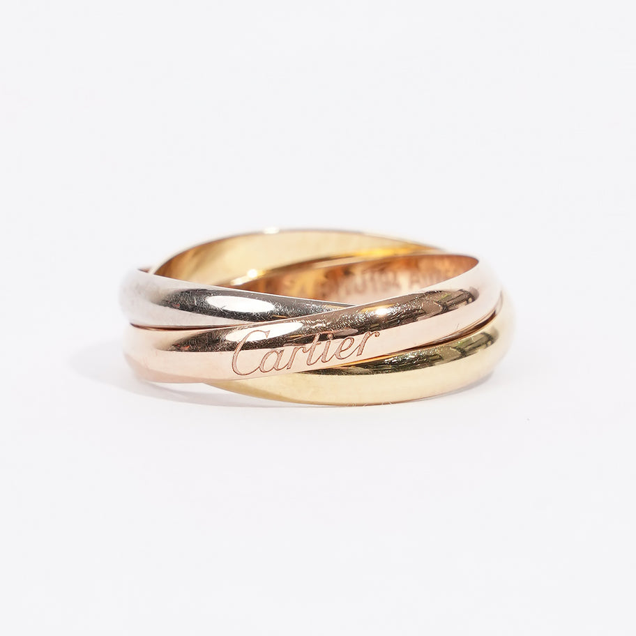 Trinity Ring, Small Model Rose Gold / White Gold Yellow Gold 54mm Image 1