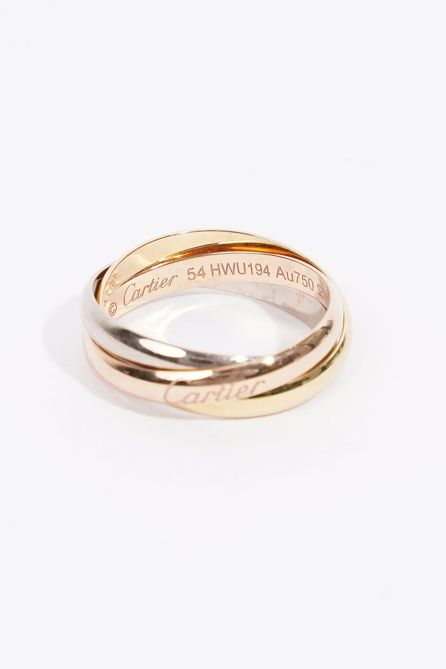 Trinity Ring, Small Model Rose Gold / White Gold Yellow Gold 54mm Image 3