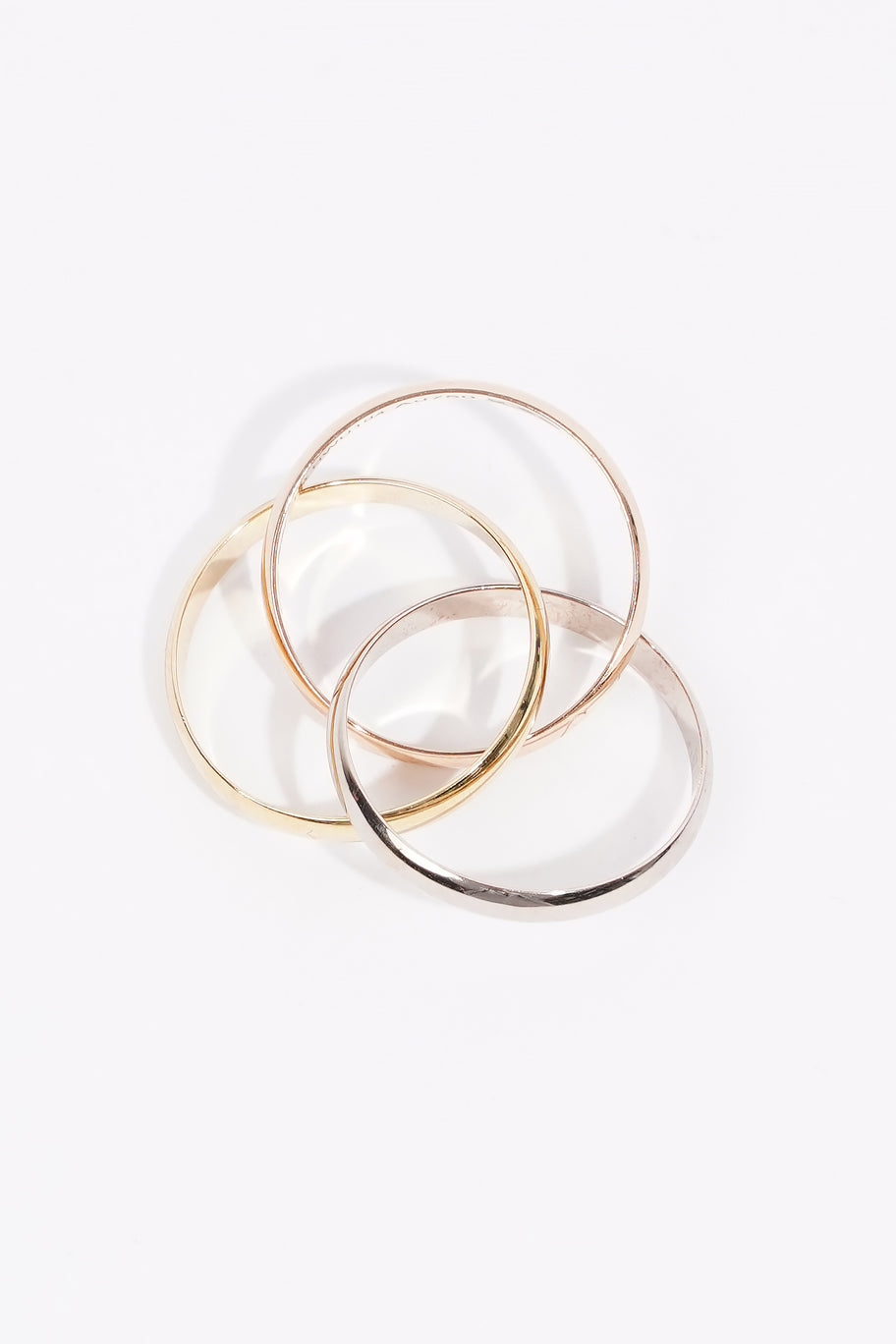 Trinity Ring, Small Model Rose Gold / White Gold Yellow Gold 54mm Image 4
