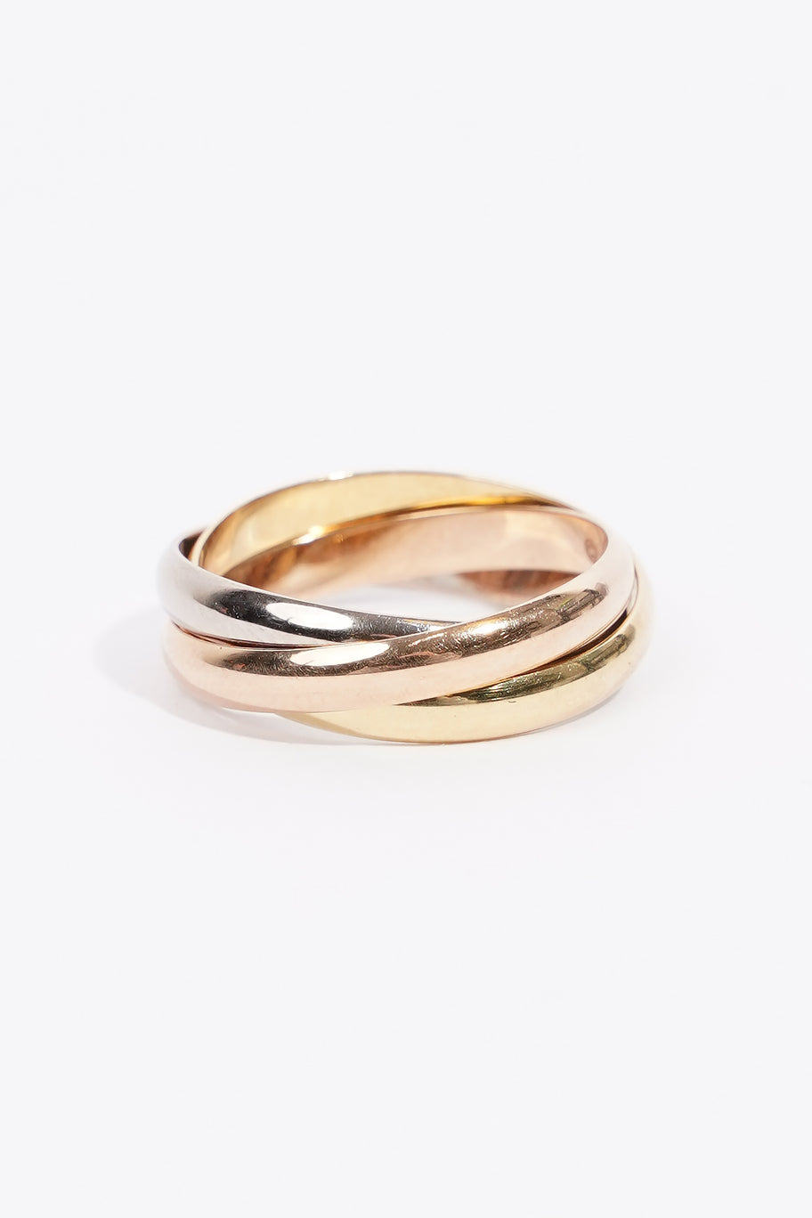 Trinity Ring, Small Model Rose Gold / White Gold Yellow Gold 54mm Image 5