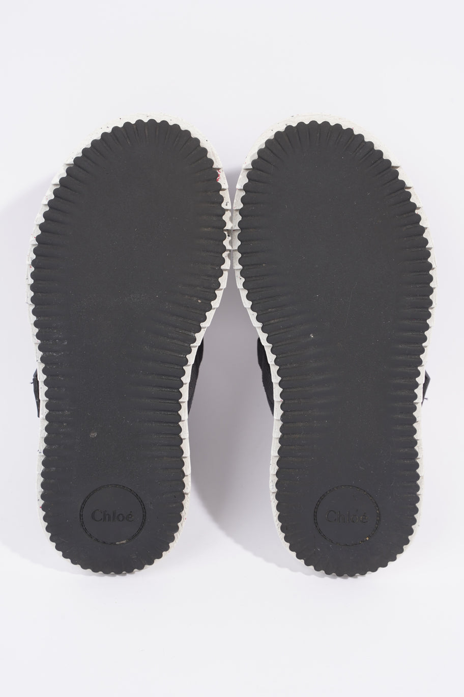 Lilli Platform Sandals Black / White Leather EU 37 UK 4 Image 7