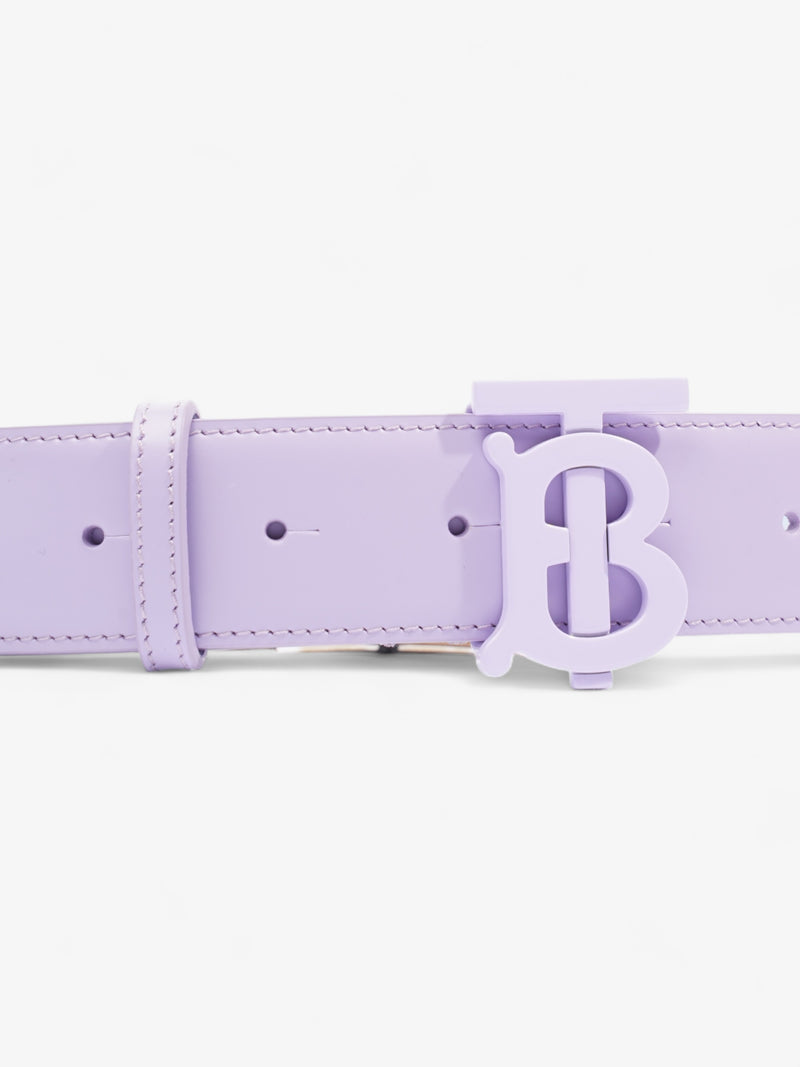  TB Belt Soft Violet Calfskin Leather Small (62.5-77.5cm)