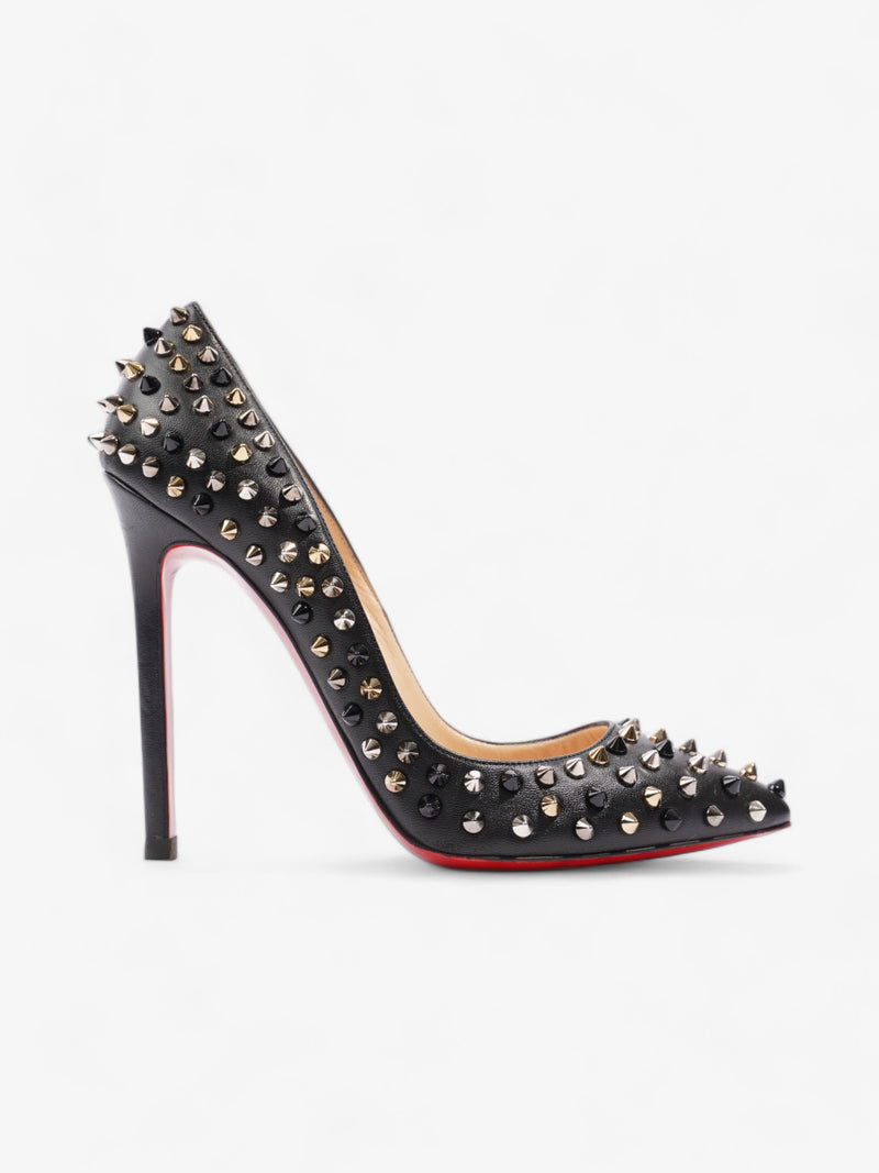  Pigalle Spikes  125mm Black / Silver / Gold Nappa Leather EU 39 UK 6