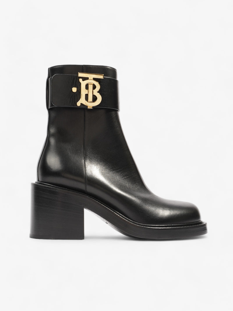  Westella Ankle Boots 70 Black / Gold Leather EU 37.5 UK 4.5