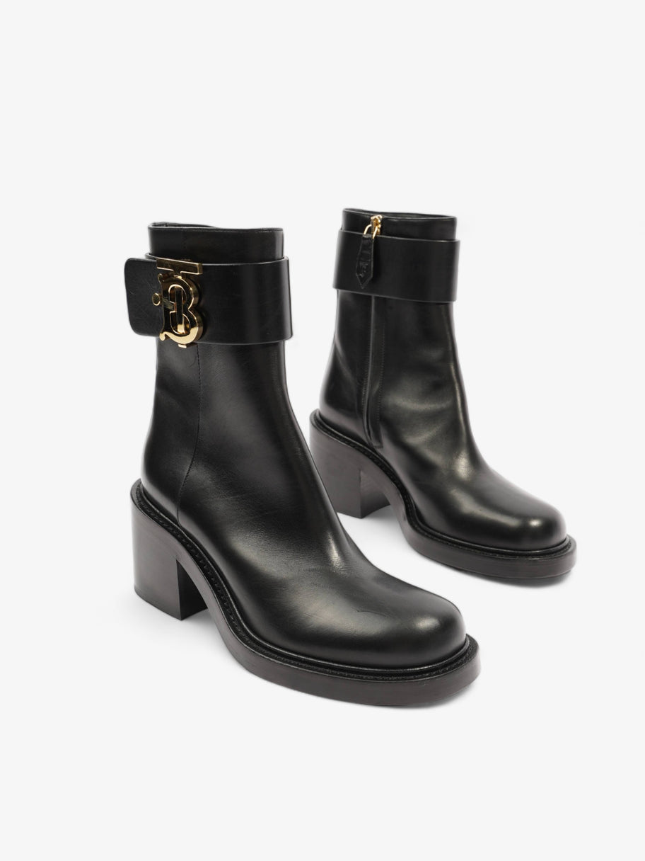 Westella Ankle Boots 70 Black / Gold Leather EU 37.5 UK 4.5 Image 2