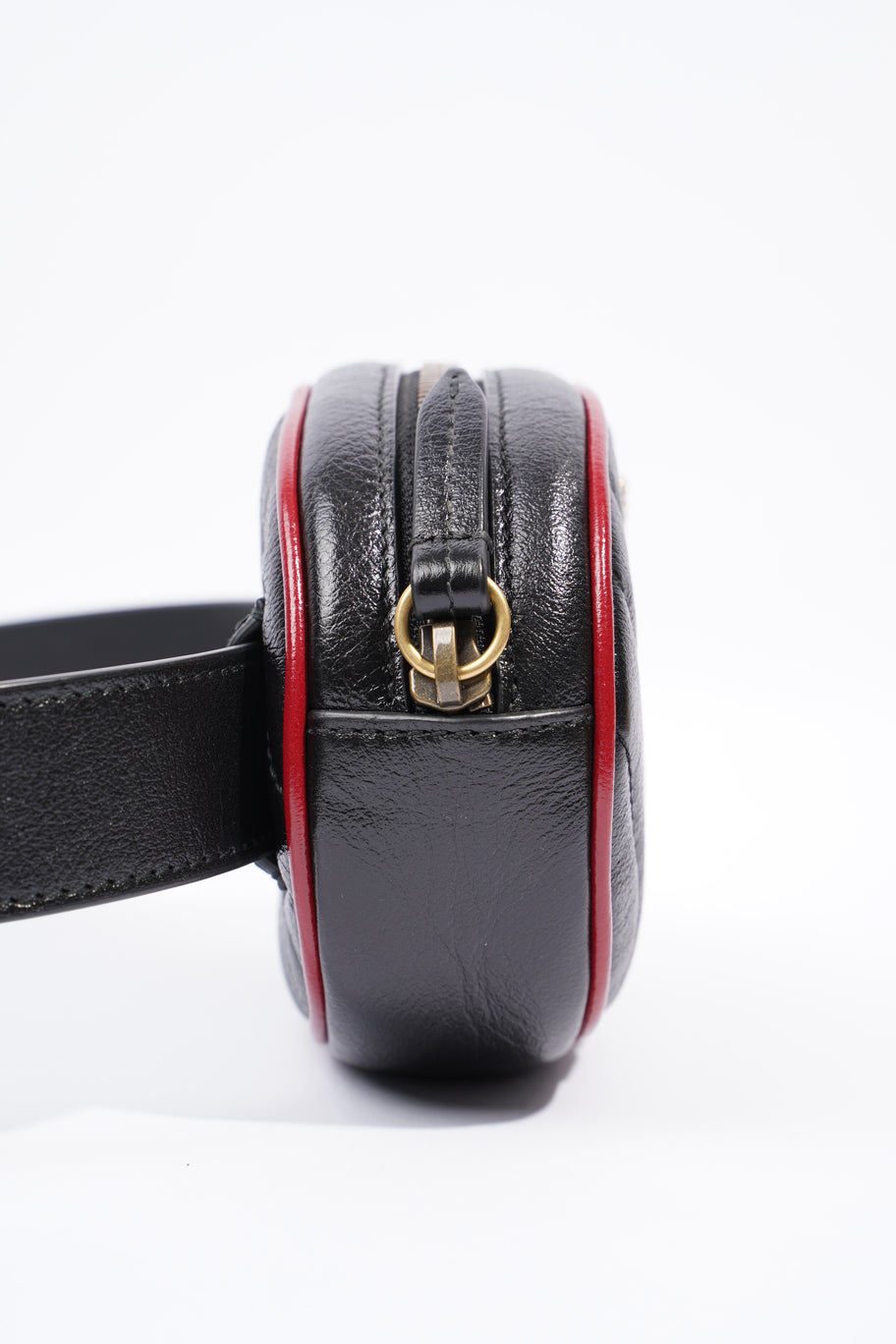 Marmont Belt Bag Black / Red Leather 75cm 30