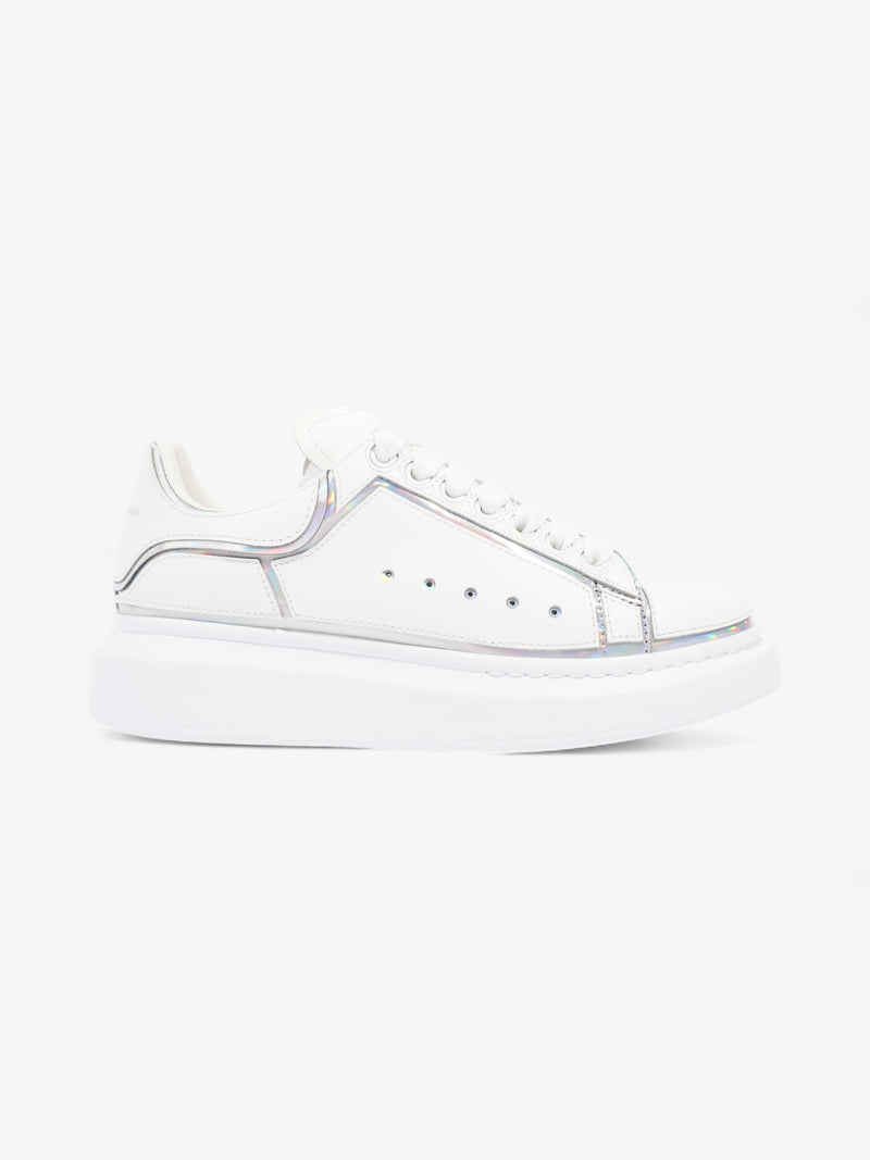  Oversized Sneakers White / Iridescent Leather EU 39 UK 6