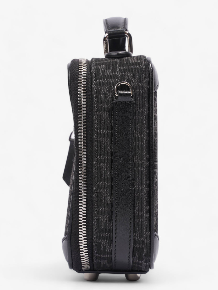 Travel Mini Bag Jacquard Micro FF Black Fabric Image 3