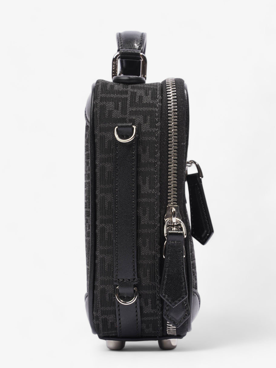 Travel Mini Bag Jacquard Micro FF Black Fabric Image 5