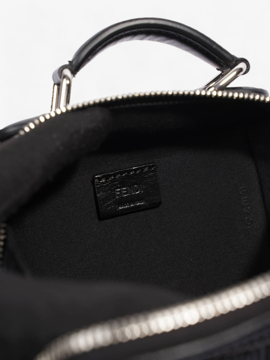 Travel Mini Bag Jacquard Micro FF Black Fabric Image 7
