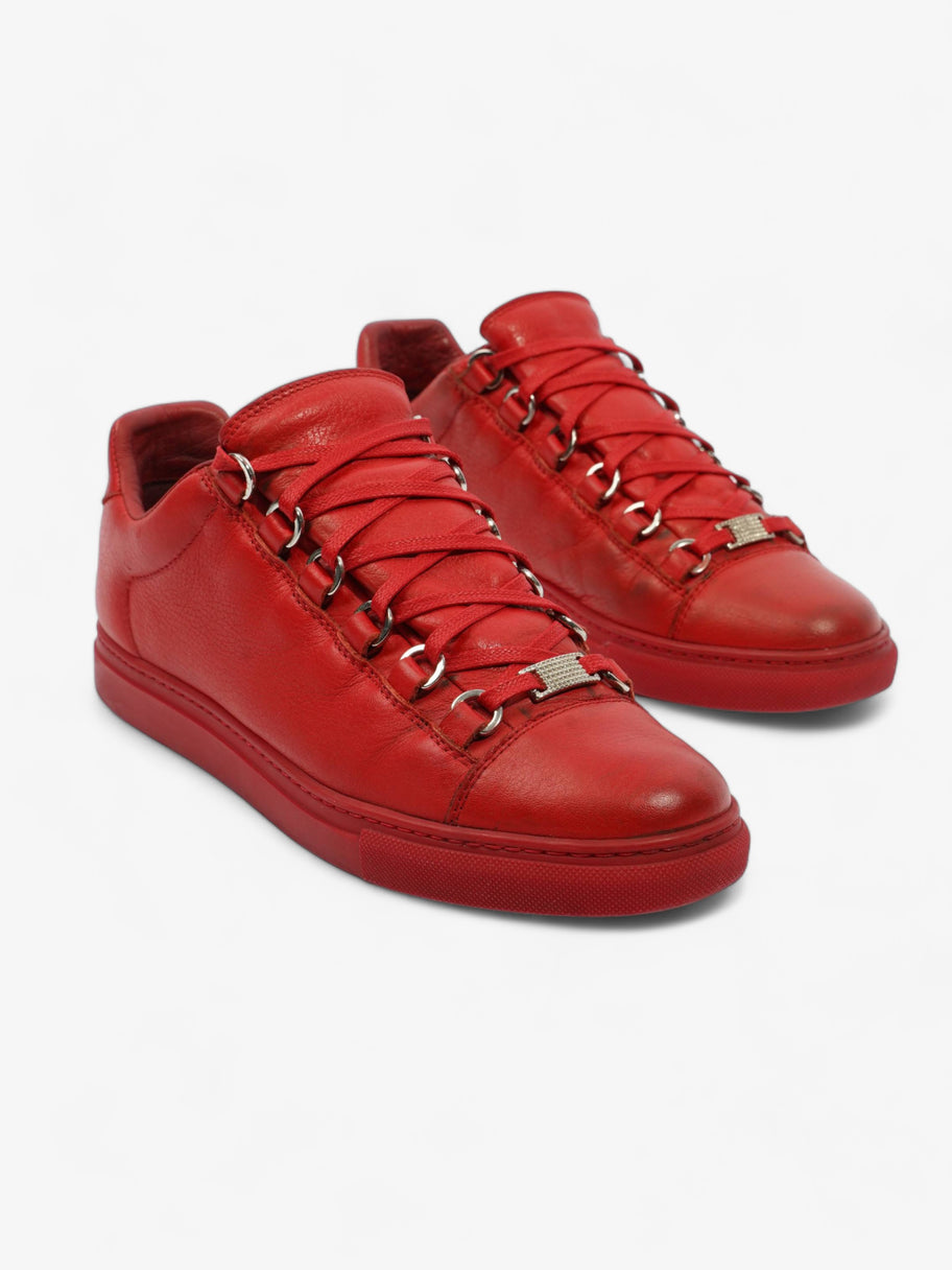 Arena Low-top Red Leather EU 39 UK 6 Image 2