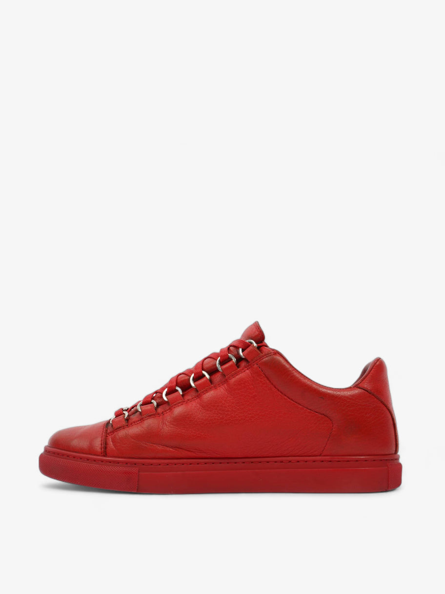 Arena Low-top Red Leather EU 39 UK 6 Image 3