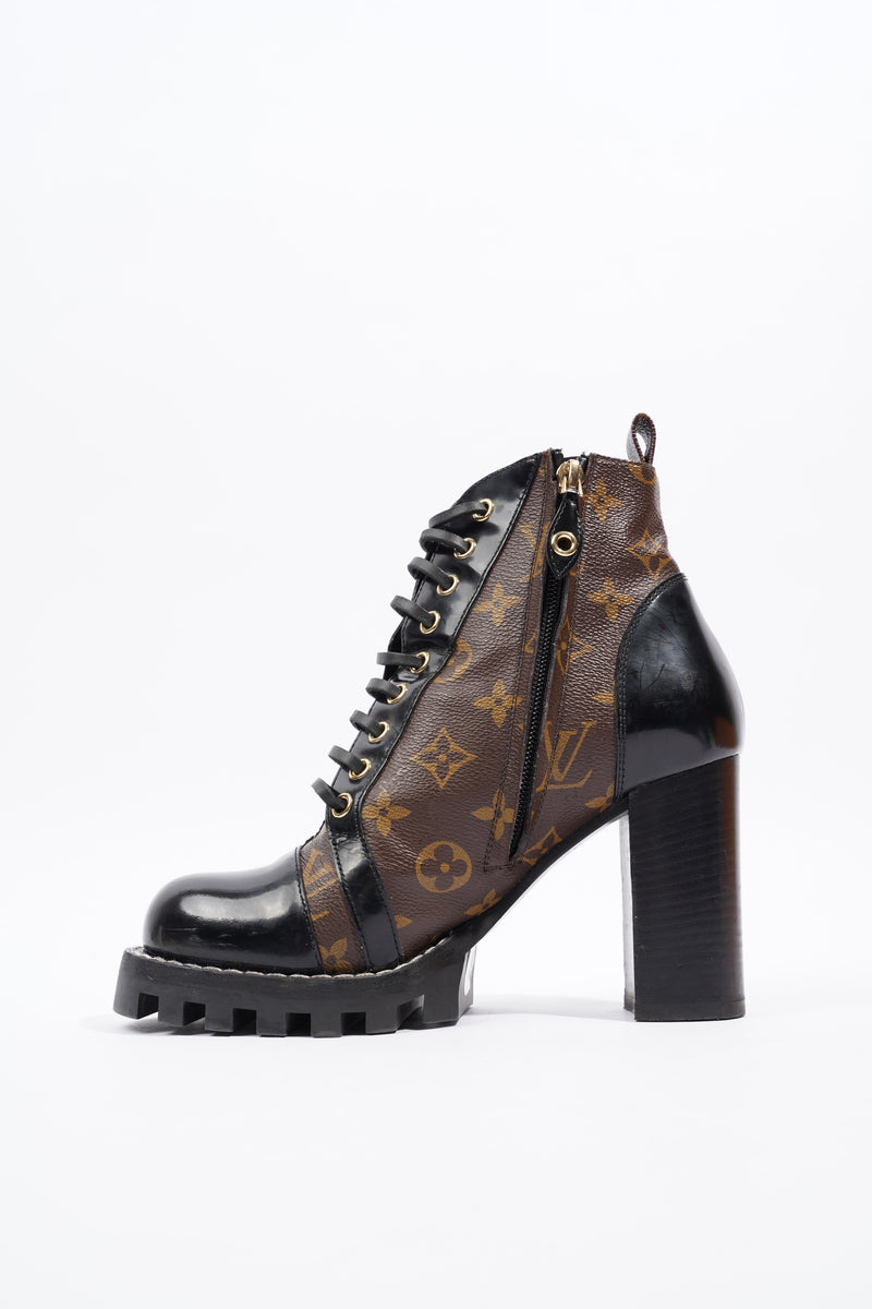 Louis vuitton star clearance trail ankle boot monogram