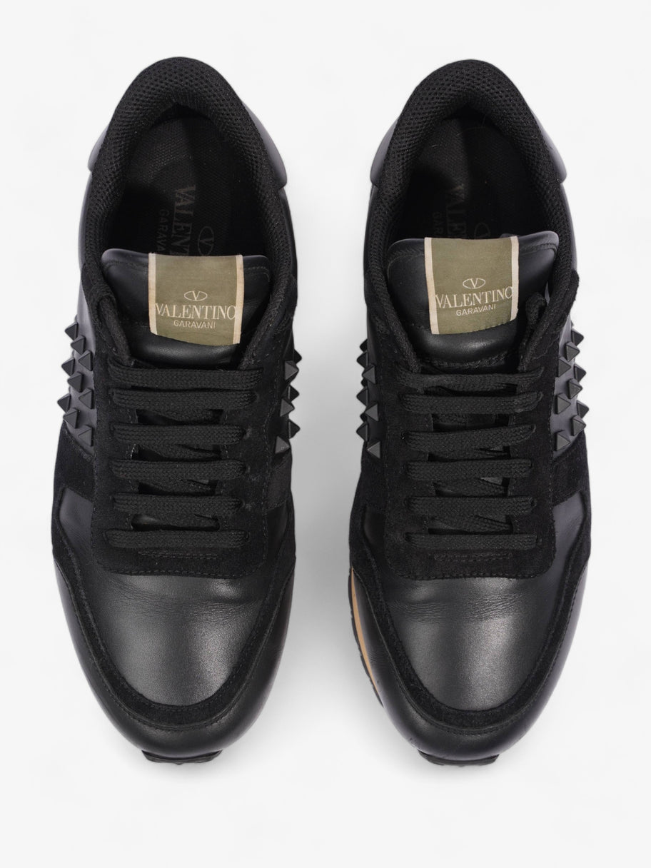 Rockstud Sneakers Black Leather EU 41 UK 7 Image 7