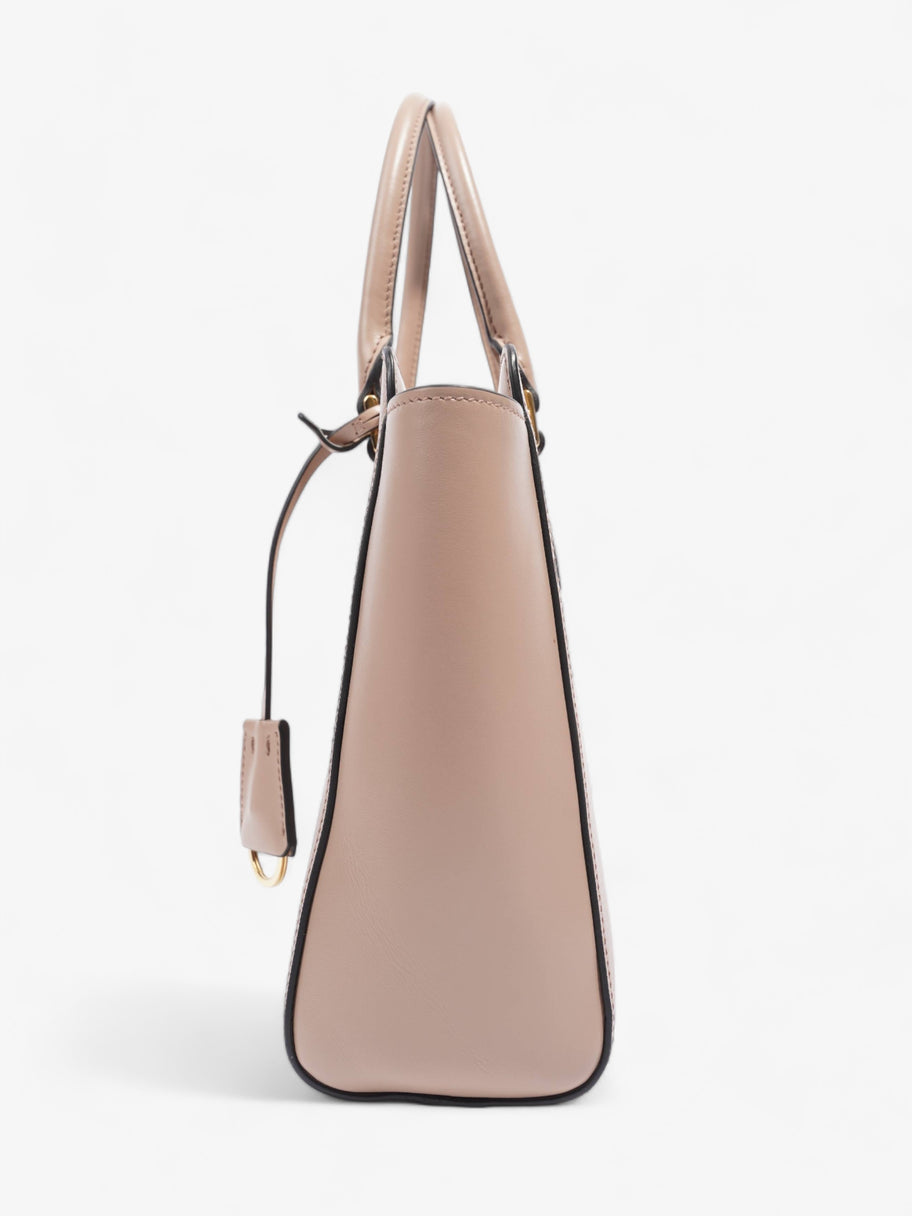 2Way Shoulder Bag Pink Saffiano Leather Image 4