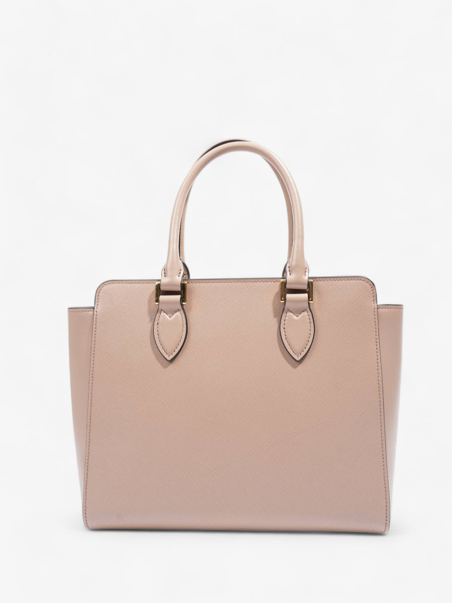 2Way Shoulder Bag Pink Saffiano Leather Image 5