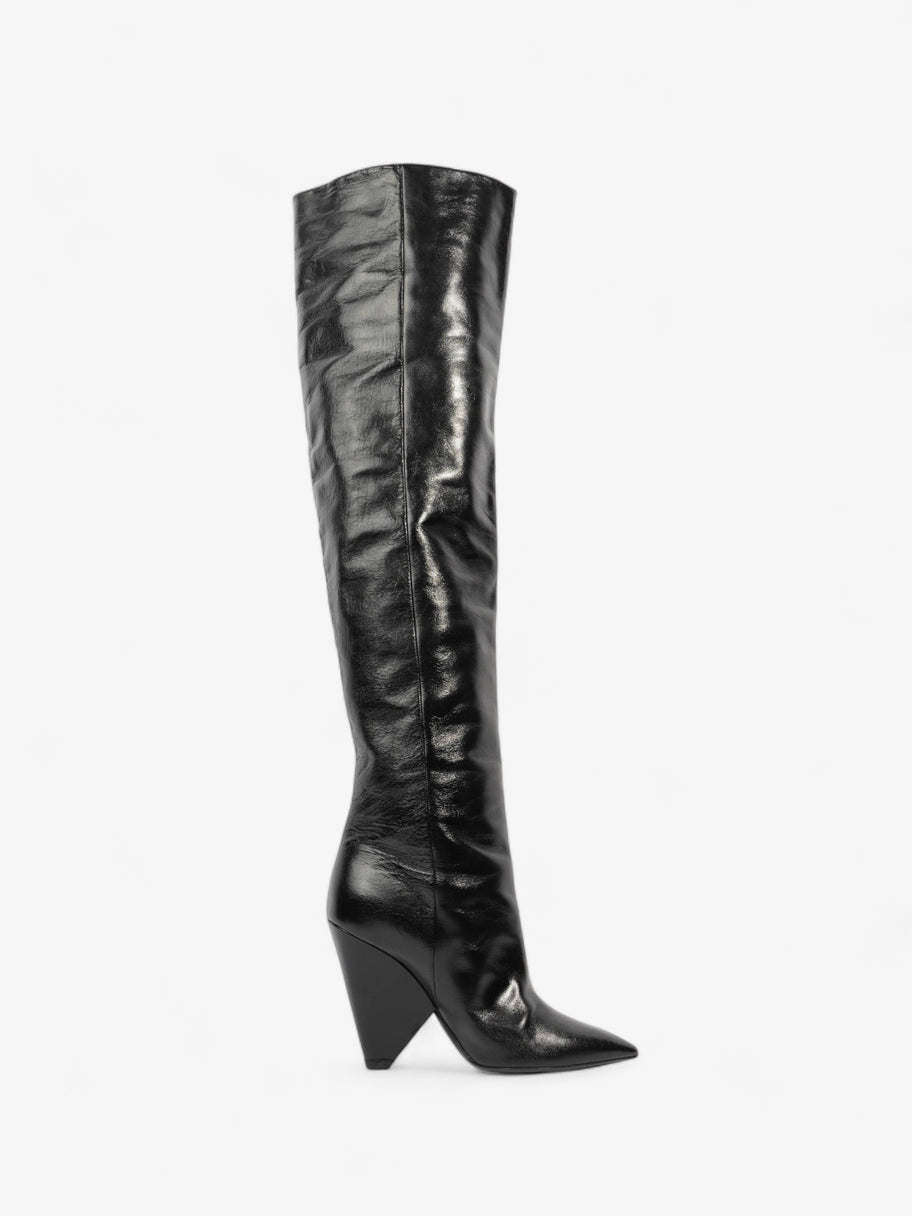Niki Boots Black Leather EU 40 UK 7 Image 4