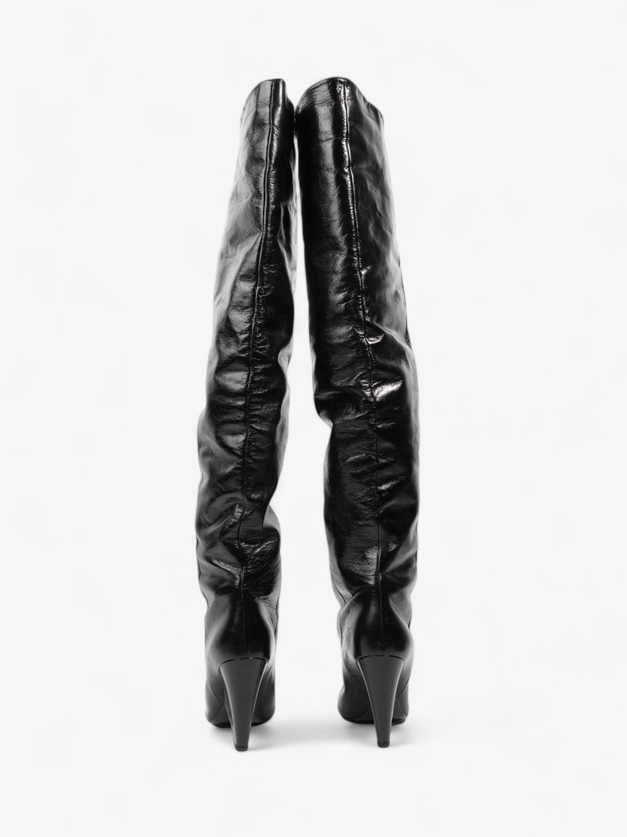 Niki Boots Black Leather EU 40 UK 7 Image 7