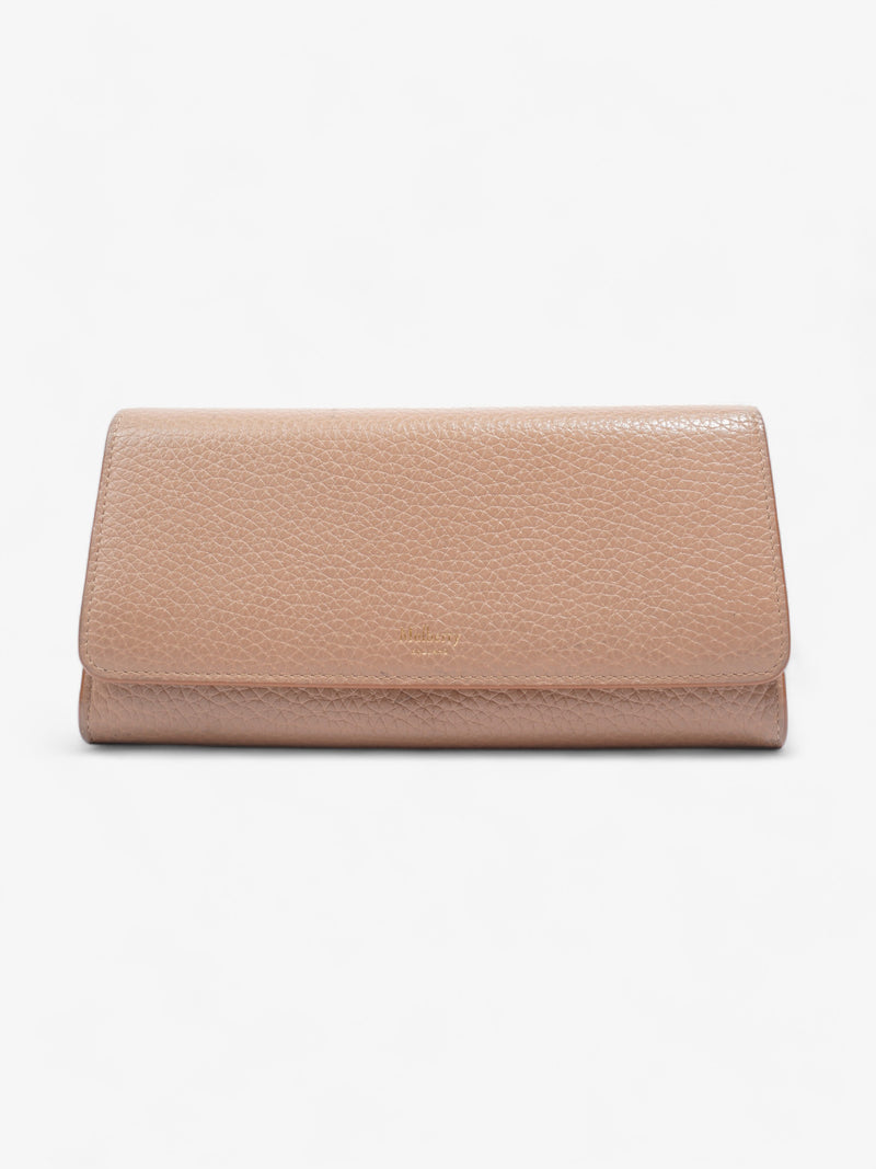  Continental Wallet Light Salmon Grained Leather