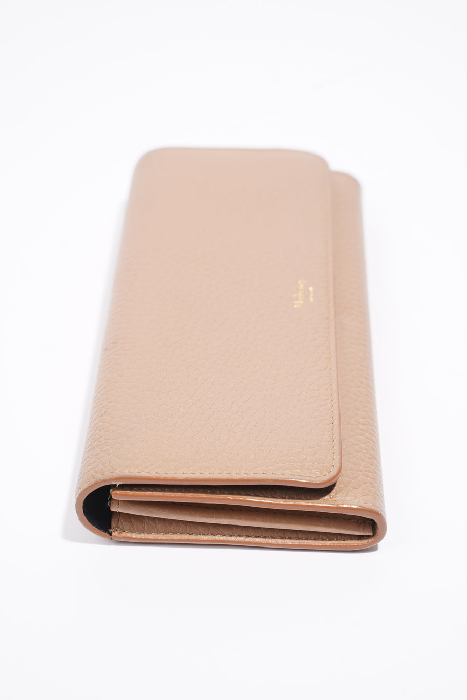 Continental Wallet Light Salmon Grained Leather Image 4