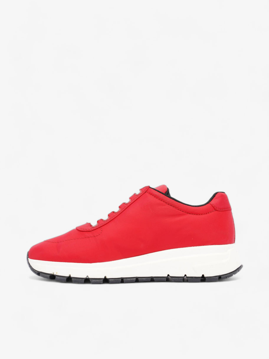 Low Top Sneaker Red / White Re Nylon EU 37.5 UK 4.5 Image 3