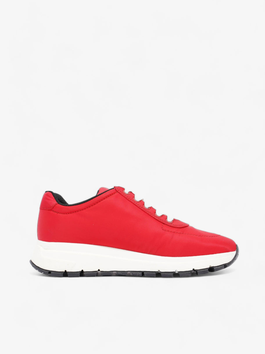 Low Top Sneaker Red / White Re Nylon EU 37.5 UK 4.5 Image 4