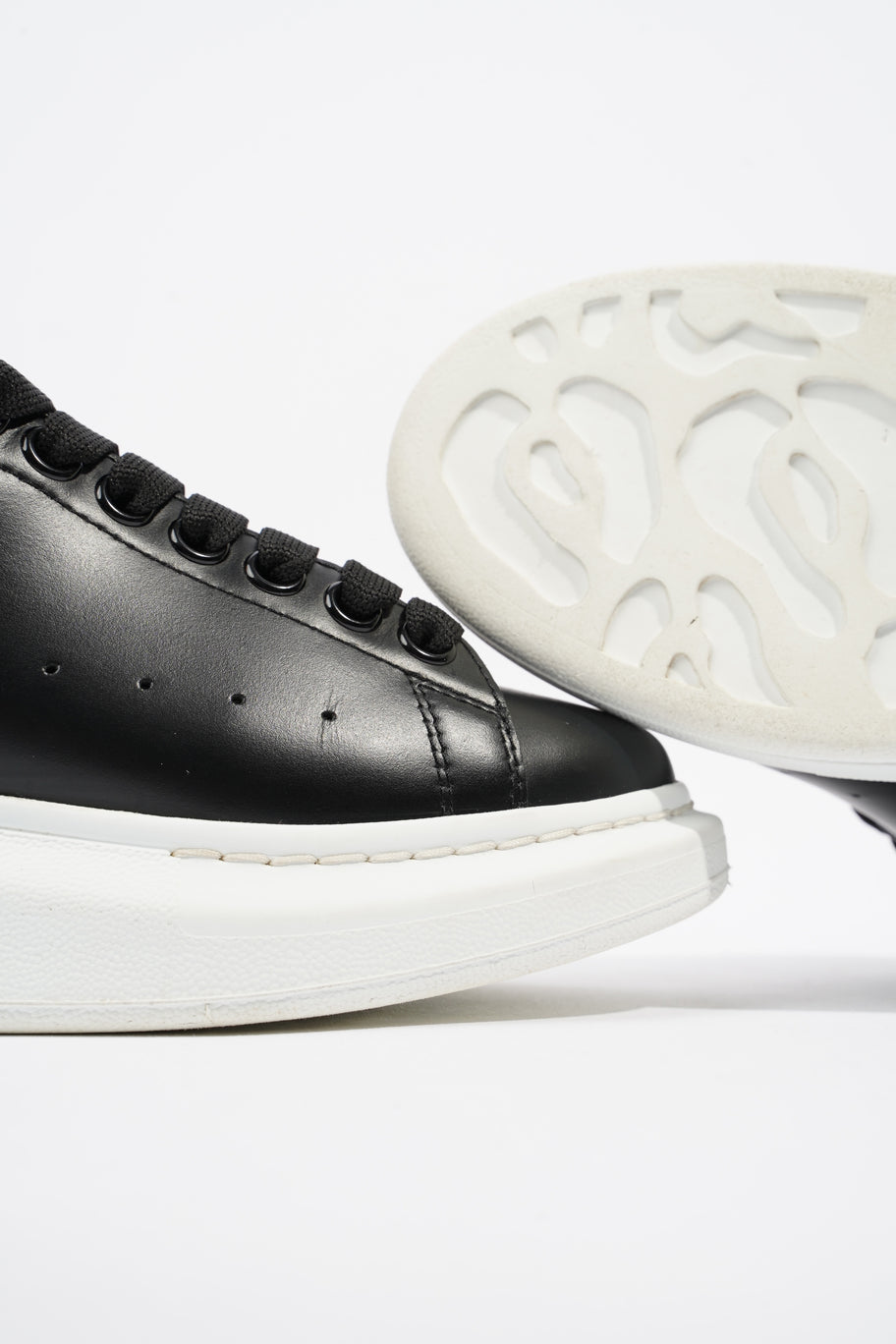Oversized Sneaker Black / White Leather EU 36.5 UK 3.5 Image 8
