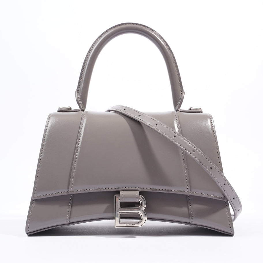 Hourglass Small Grey Calfskin Leather Small Image 1