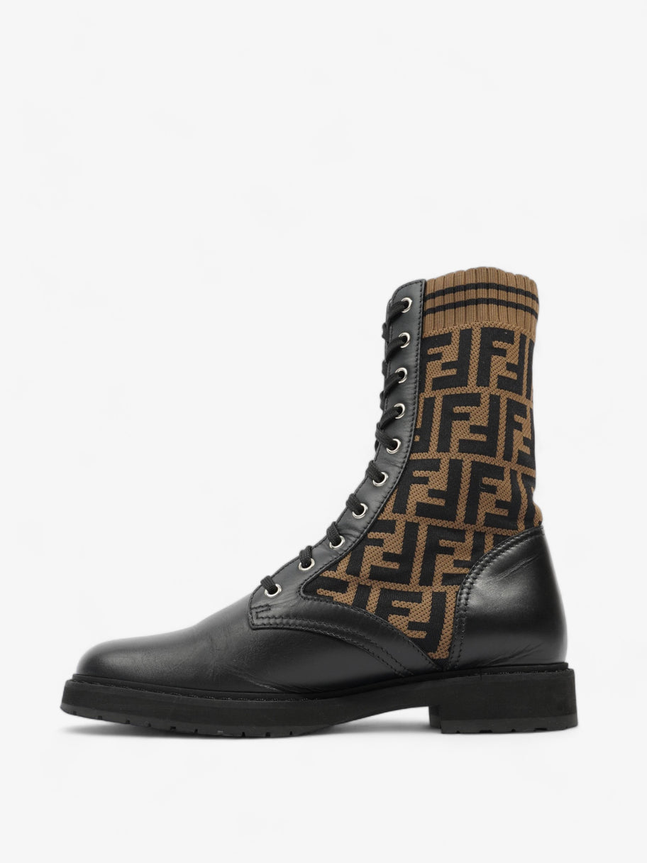 Rockoko Boots Beige / Black Leather EU 41 UK 8 Image 3