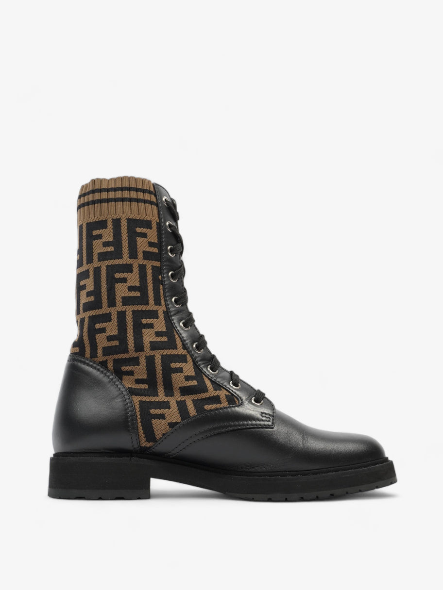 Rockoko Boots Beige / Black Leather EU 41 UK 8 Image 4