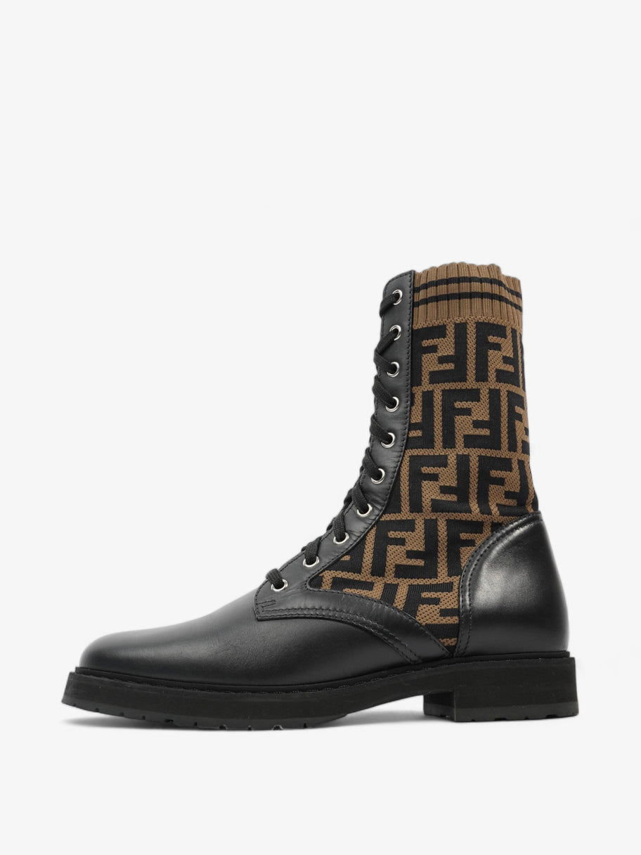 Rockoko Boots Beige / Black Leather EU 41 UK 8 Image 5